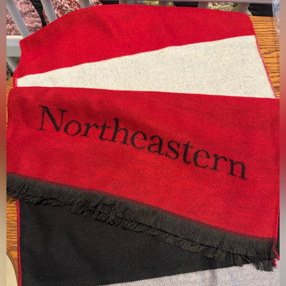 New in package Northeastern University Scarf